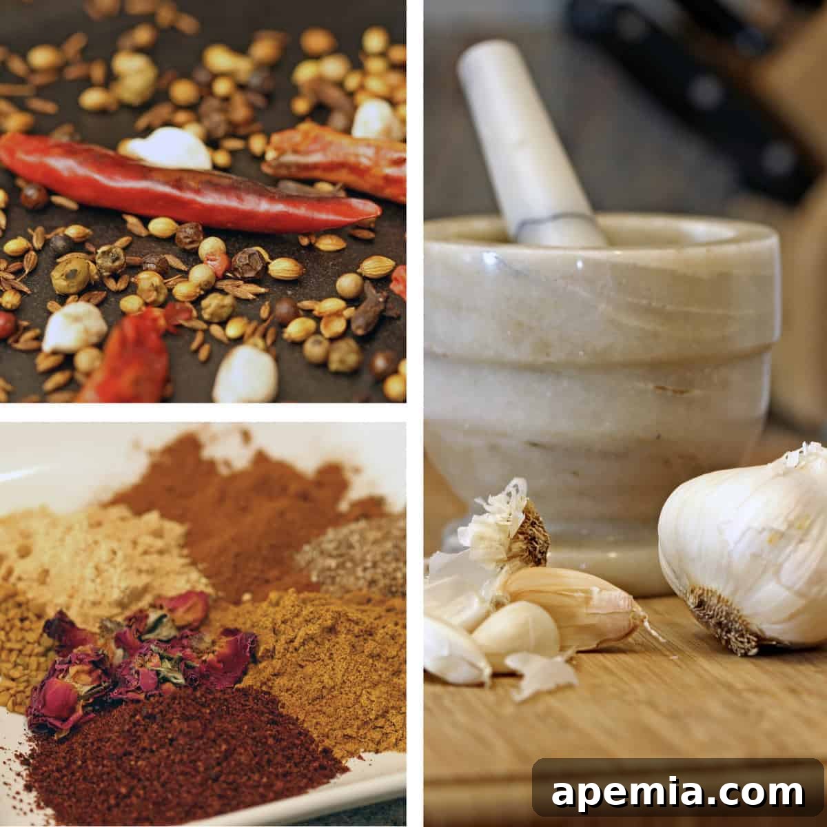 Close-up view of the vibrant yellow spice rub mixture on a white plate, ready for marinating.