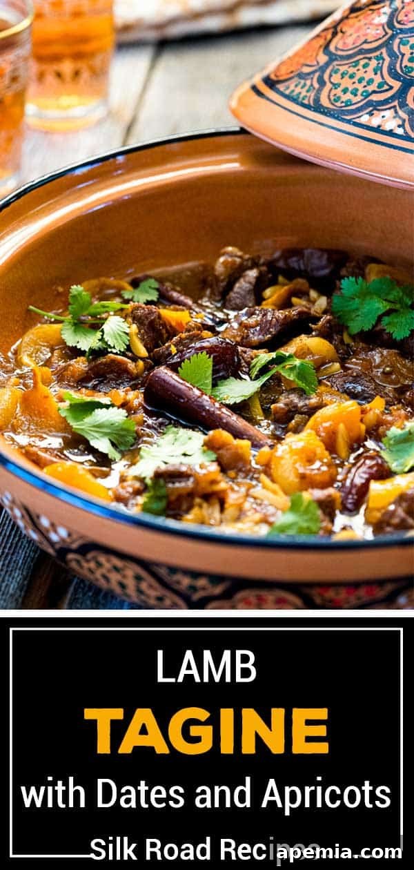 titled image (and shown): lamb tagine with dates and apricots