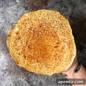golden crispy dosa crepe