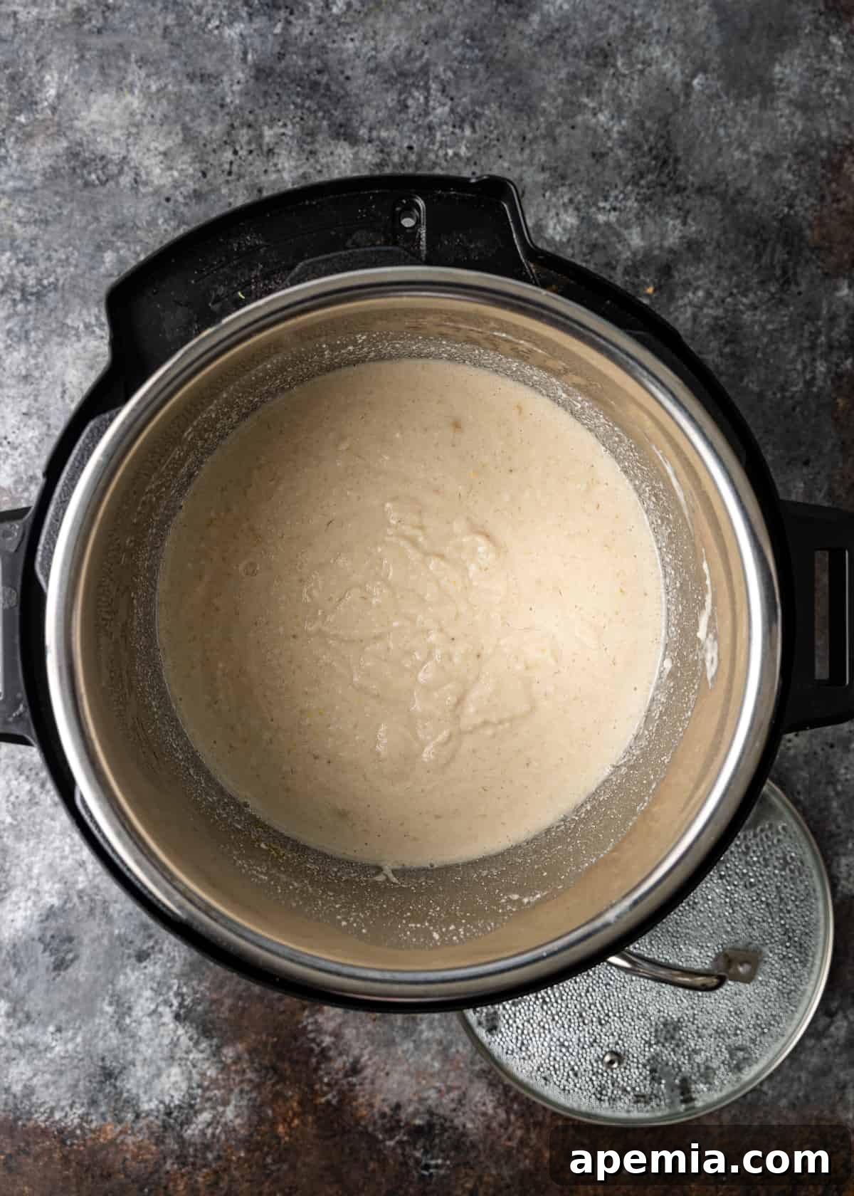 overhead: dosa batter before fermenting