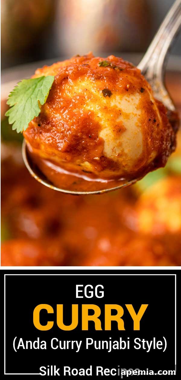 titled image (and shown) egg curry (anda curry punjabi style)