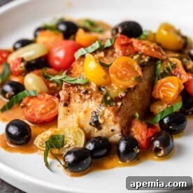Mediterranean Pan Seared Cod Recipe