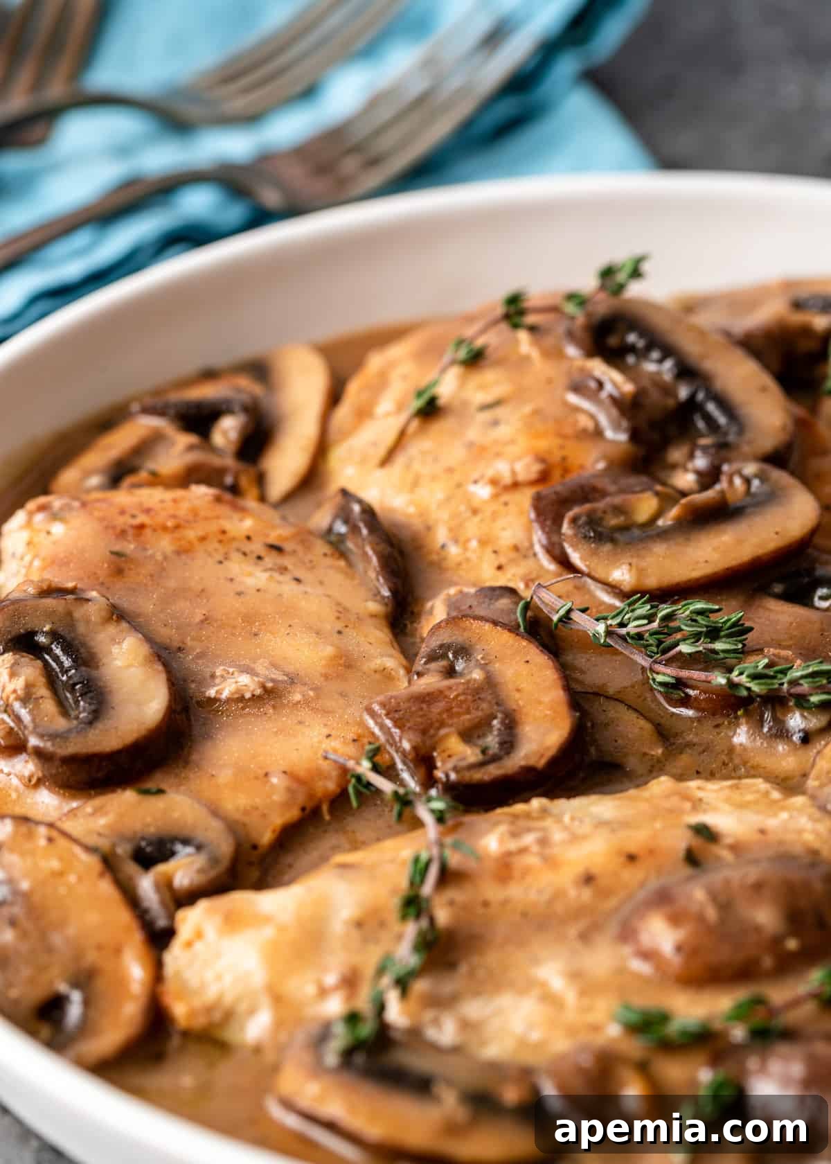 Rich and Creamy Marsala Chicken 8 ready to serve Chicken Marsala