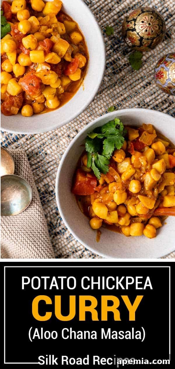 titled image (and shown): potato chickpea curry (aloo chana masala)