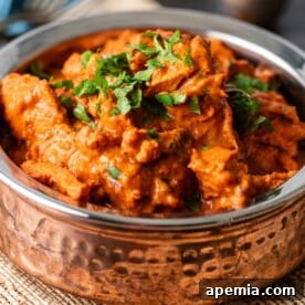 Delicious Chicken Tikka Masala dish