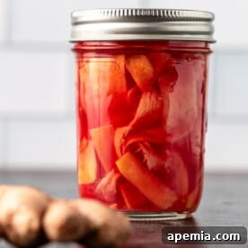A small bowl of freshly made pickled ginger