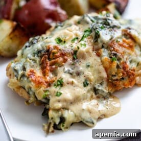 Creamy Chicken Florentine