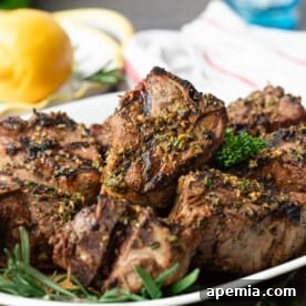Greek Lamb Loin Chops