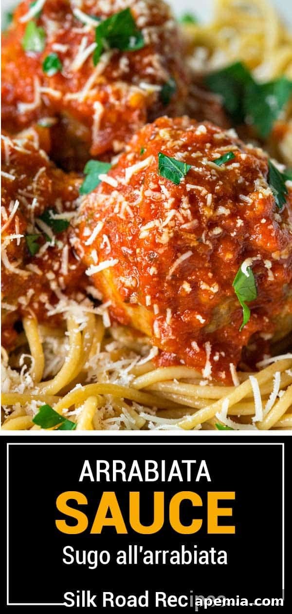 titled image (and shown): arrabiata sauce sugo all'arrabiata