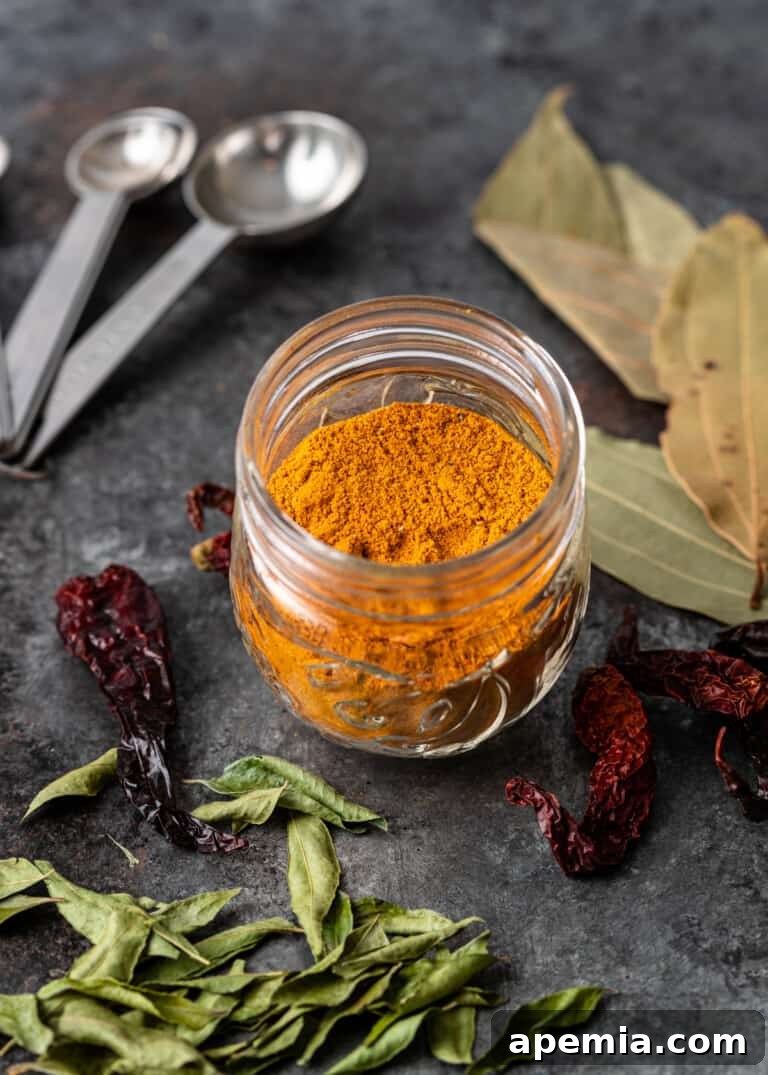 Master Your Curry Blend 5 small jar with Curry Powder