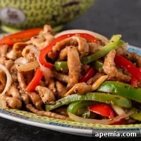 Black Pepper and Vinegar Pork Stir Fry