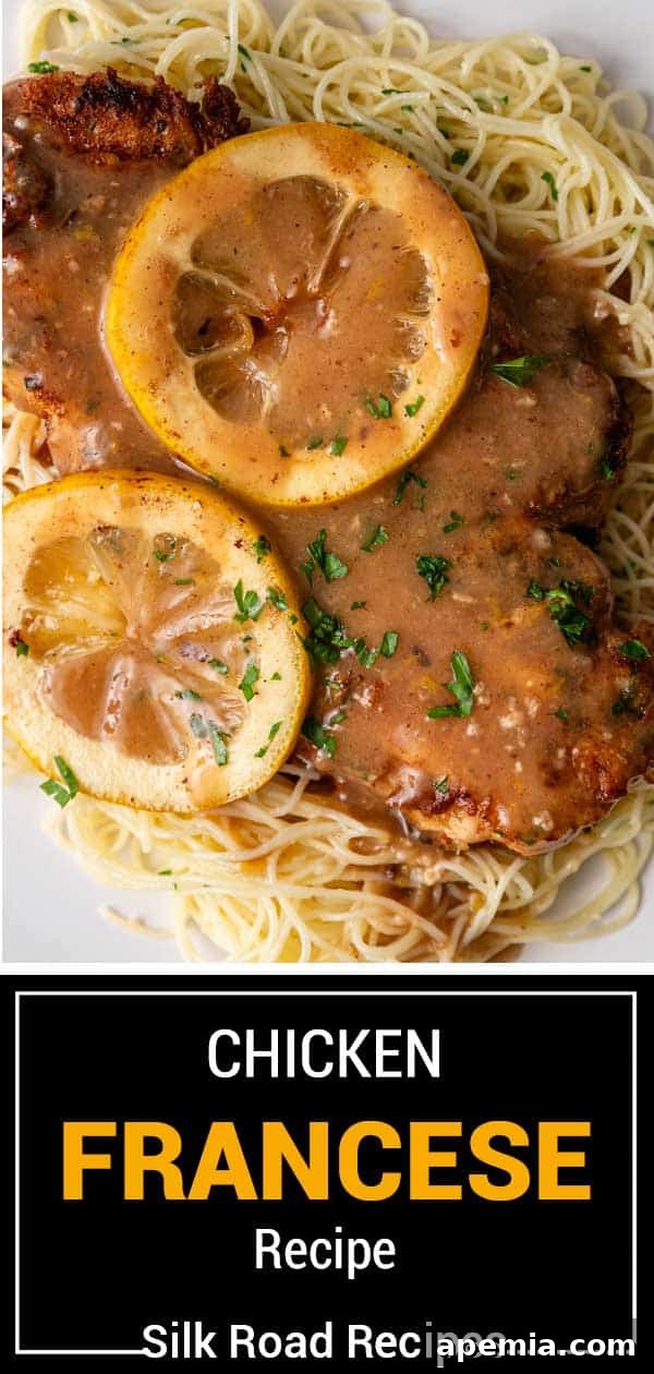 titled image (and shown): chicken franchese recipe