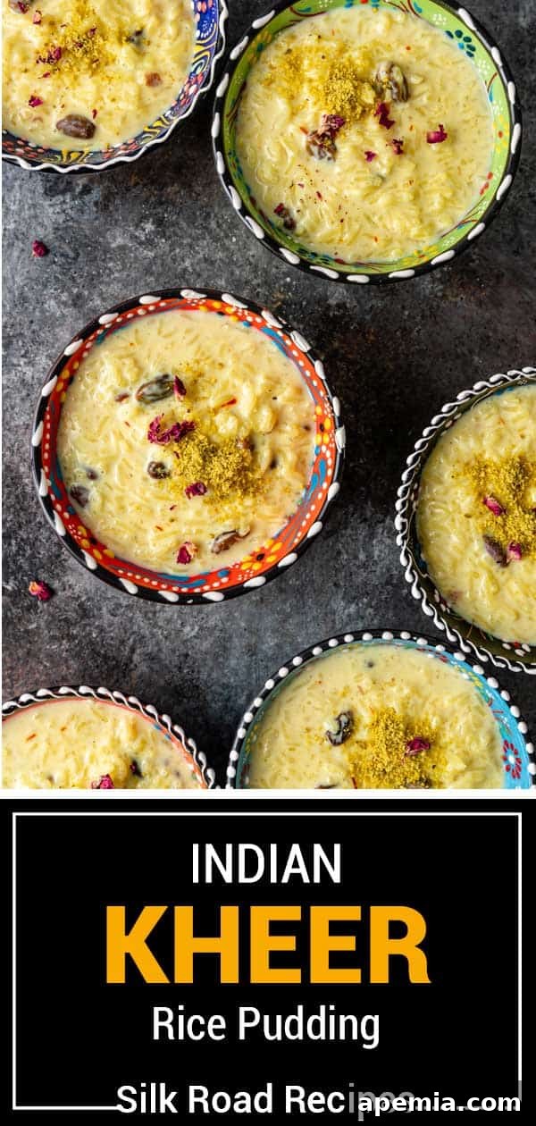 Indian Kheer Sweet Perfection 11 titled image (and shown): indian kheer rice pudding