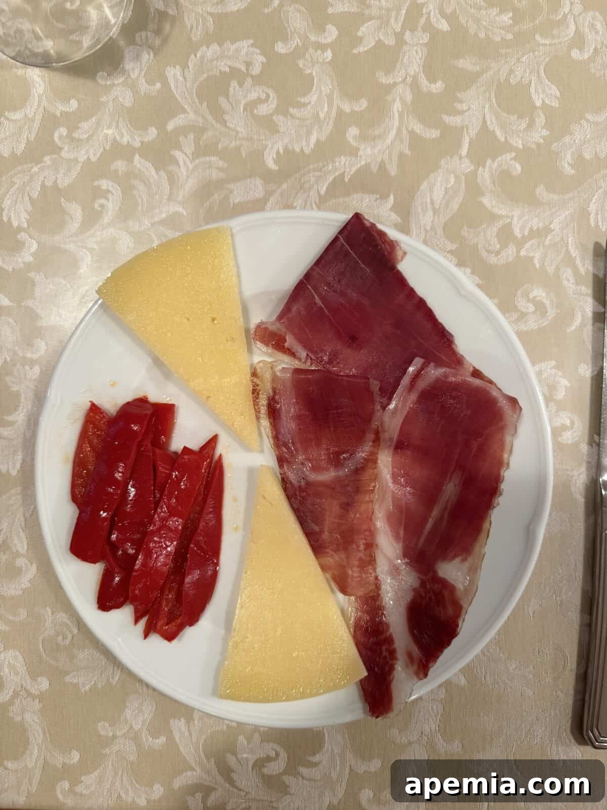 Family gathered for a meal