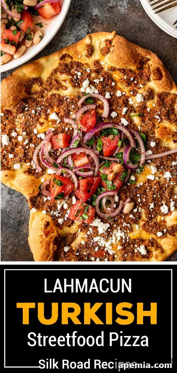 titled image (and shown): lahmacun turkish streetfood pizza