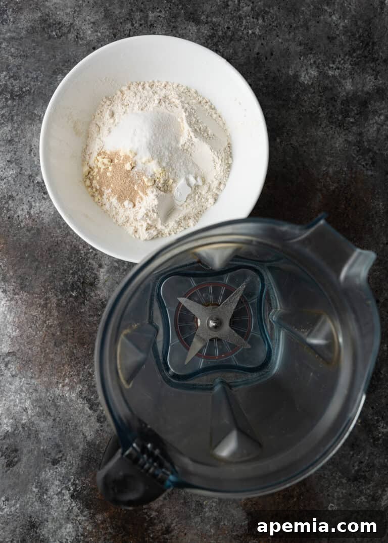 combining ingredients in a bowl