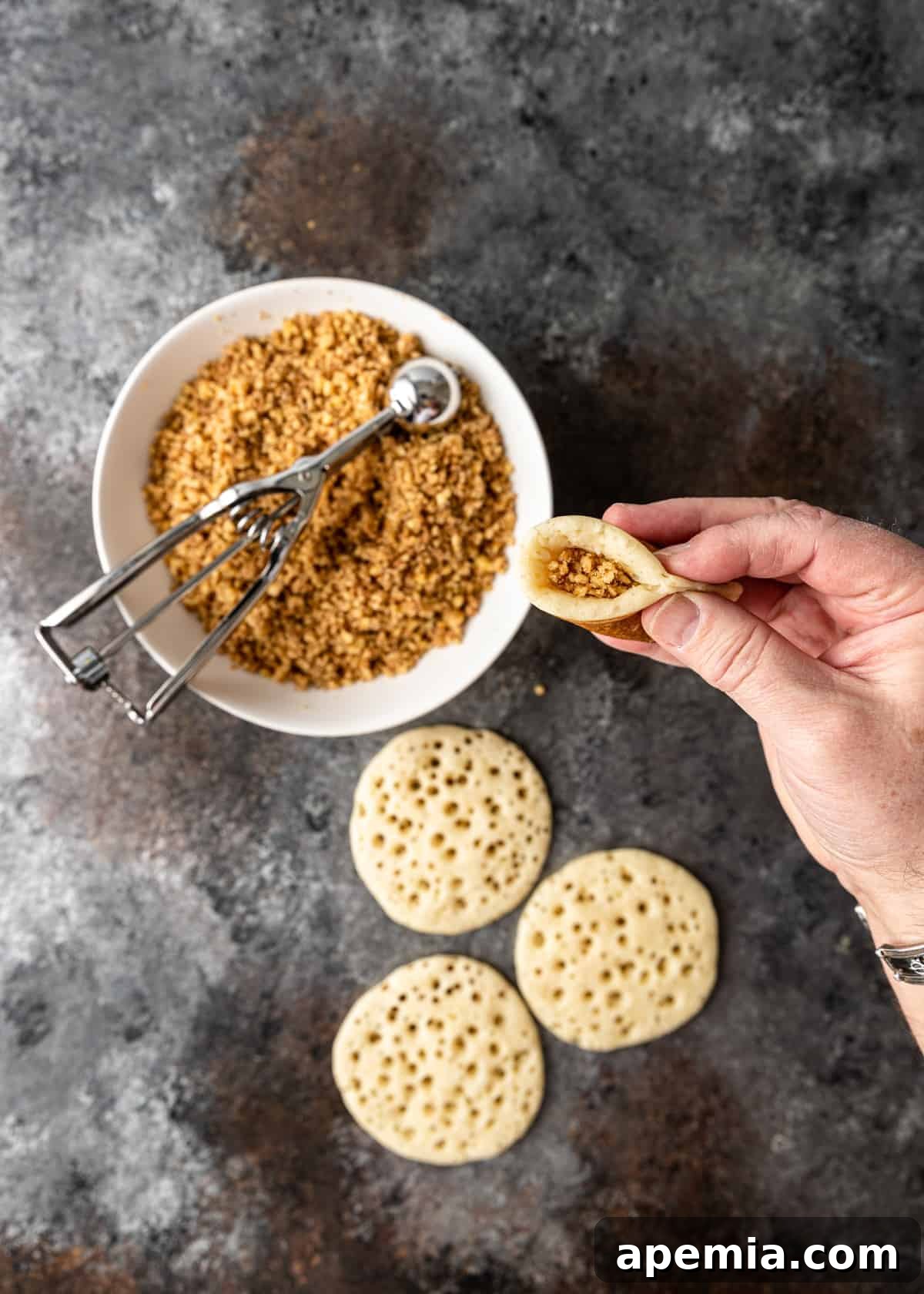 folding pancake