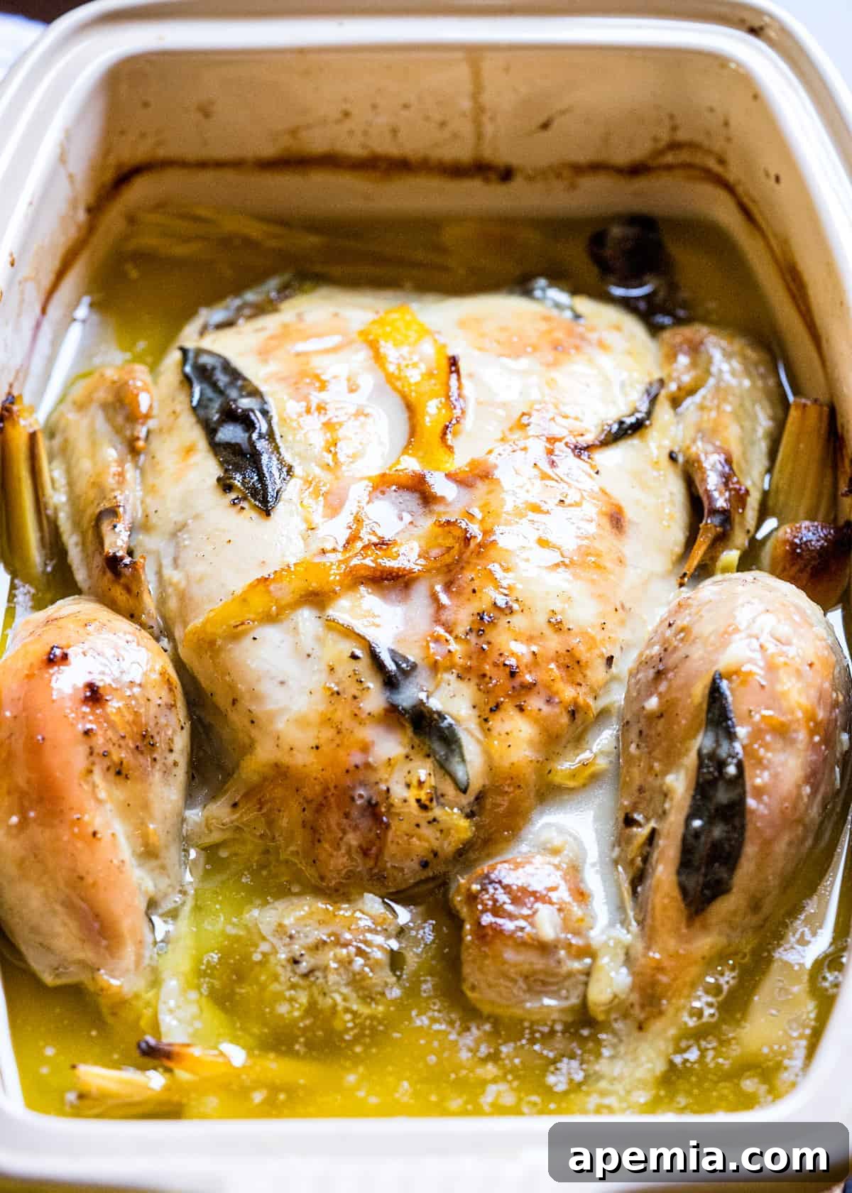 roasting whole chicken in coconut milk