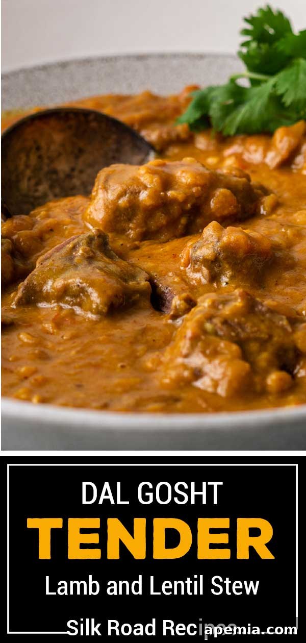titled image (and shown): dal gosht tender lamb and lentil stew
