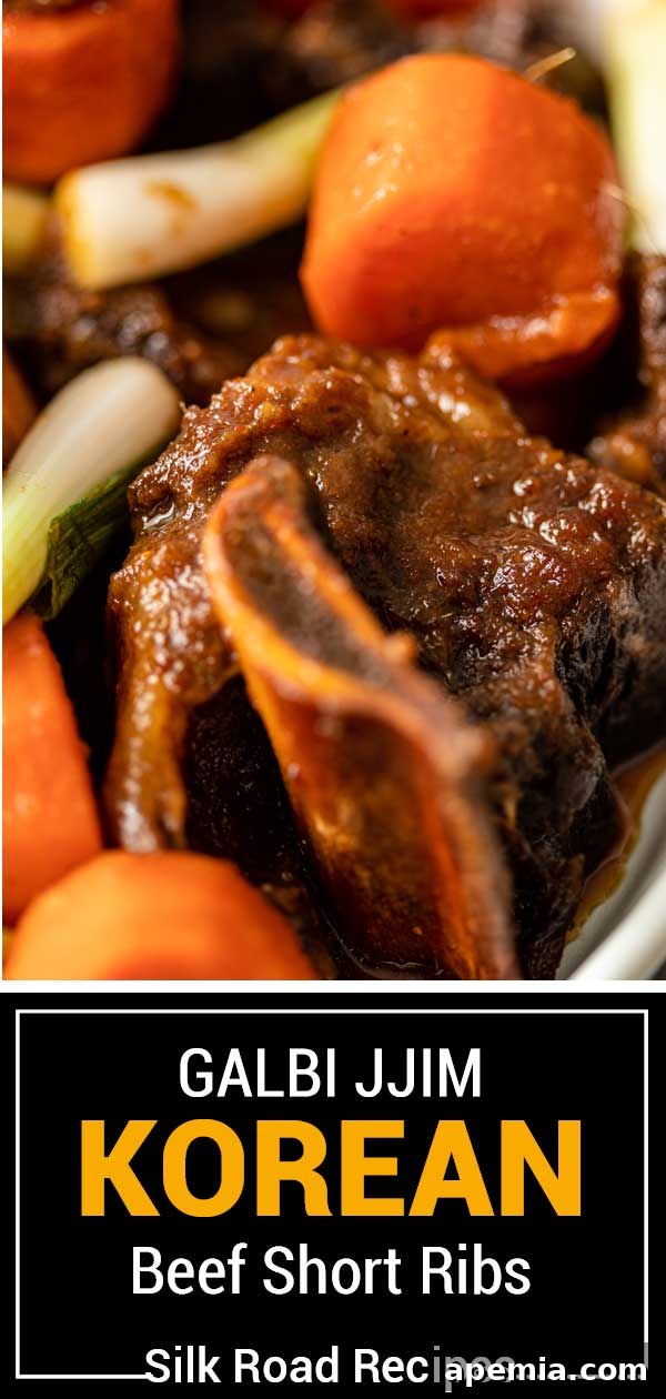 titled image of korean braised short ribs