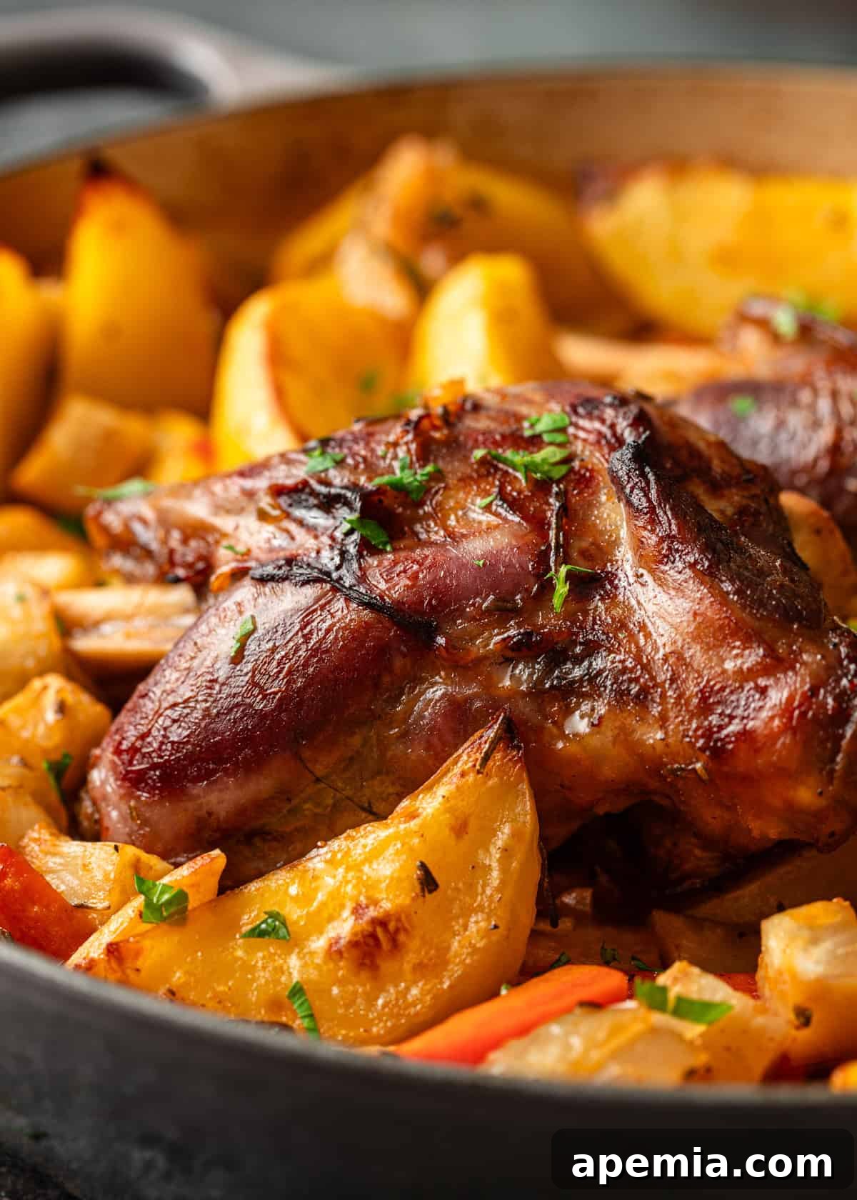 closeup: ready to serve peka recipe