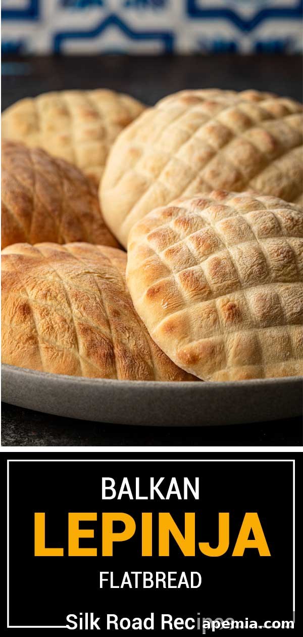 Classic Balkan Flatbread Lepinja 26 titled image (and shown) Balkan lepinja flatbread